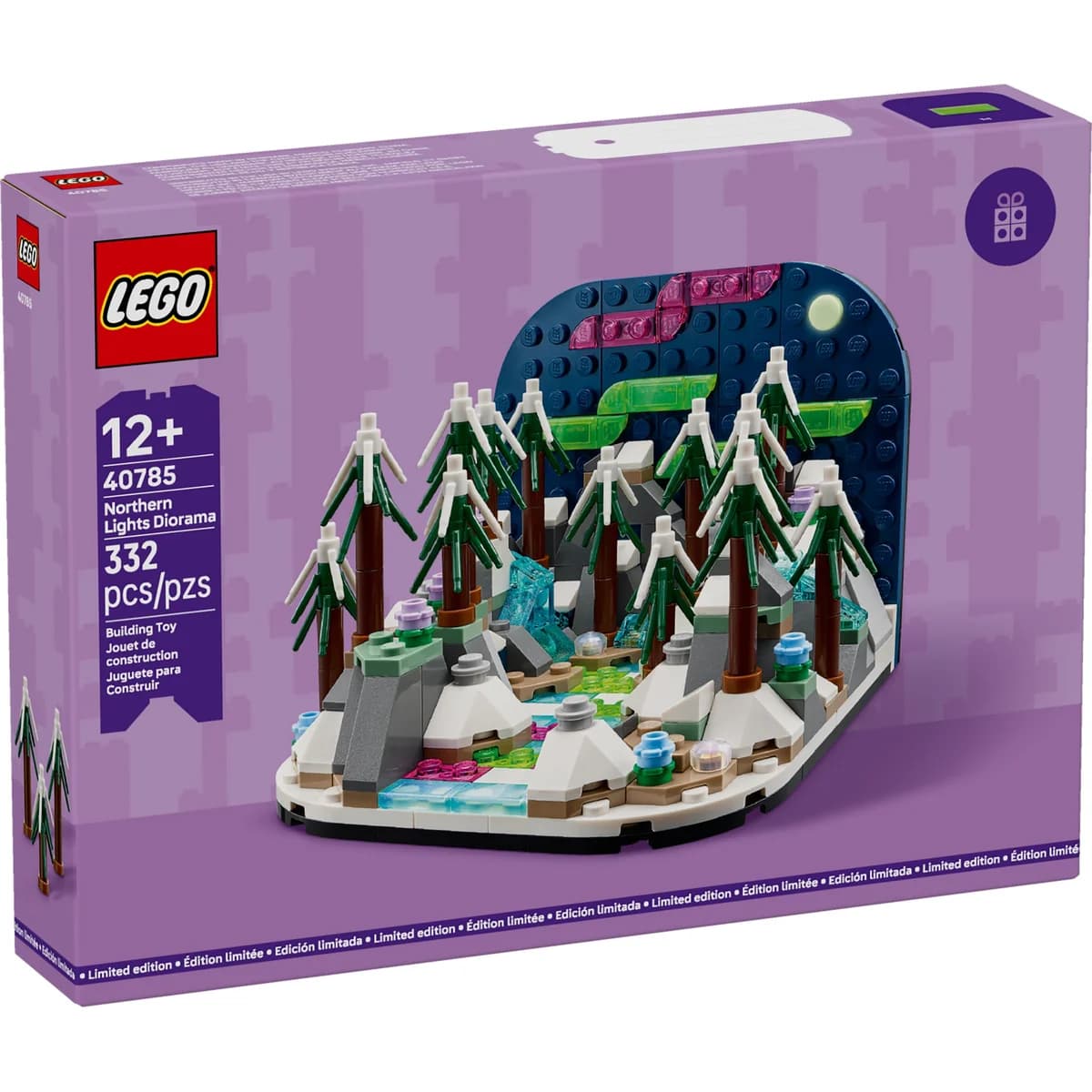 LEGO® Miscellaneous™ 40785 Diorama z Zorzą Polarną, zdjęcie 3
