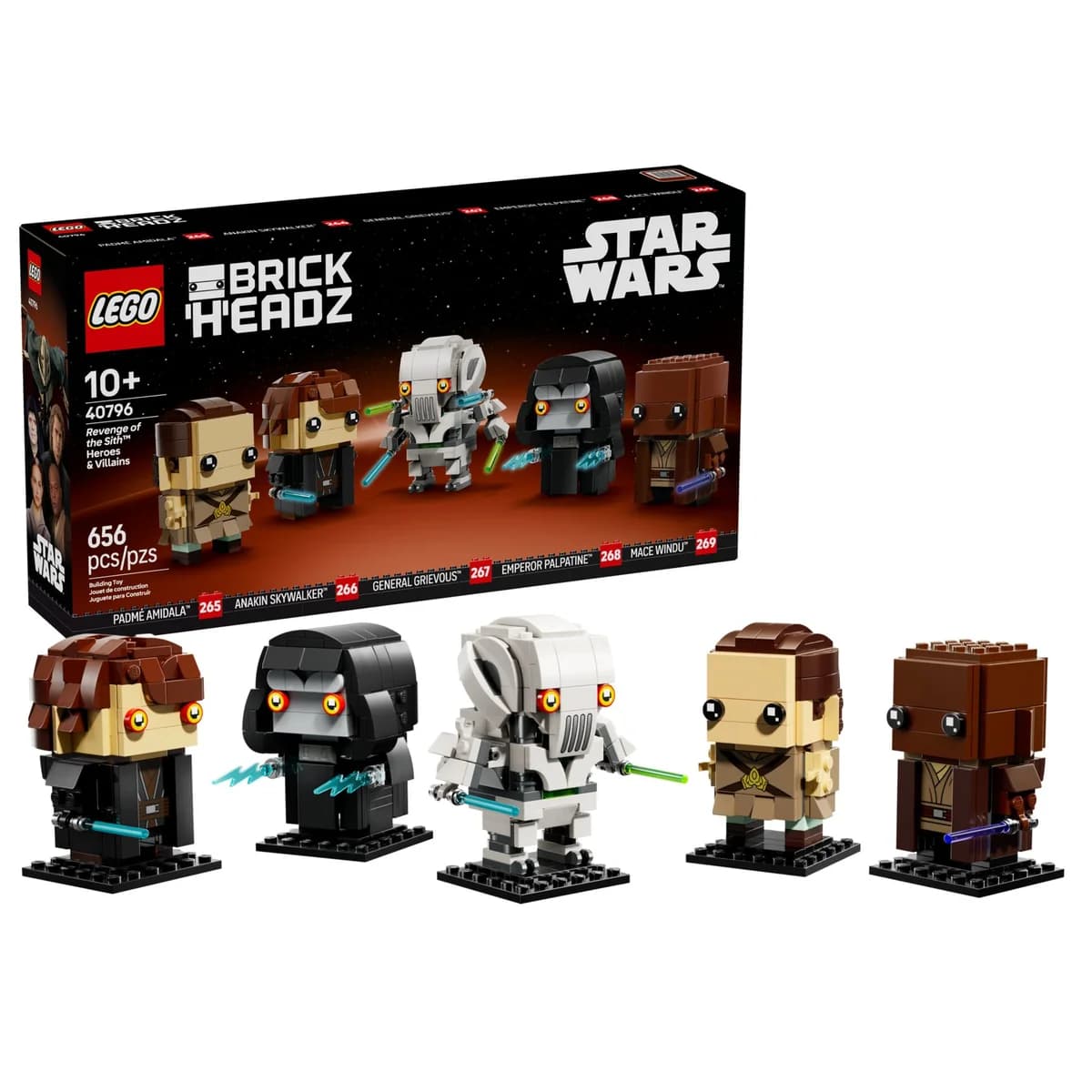 LEGO® BrickHeadz™ 40796 Star Wars Zemsta Sithów, bohaterowie i złoczyńcy, zdjęcie 5