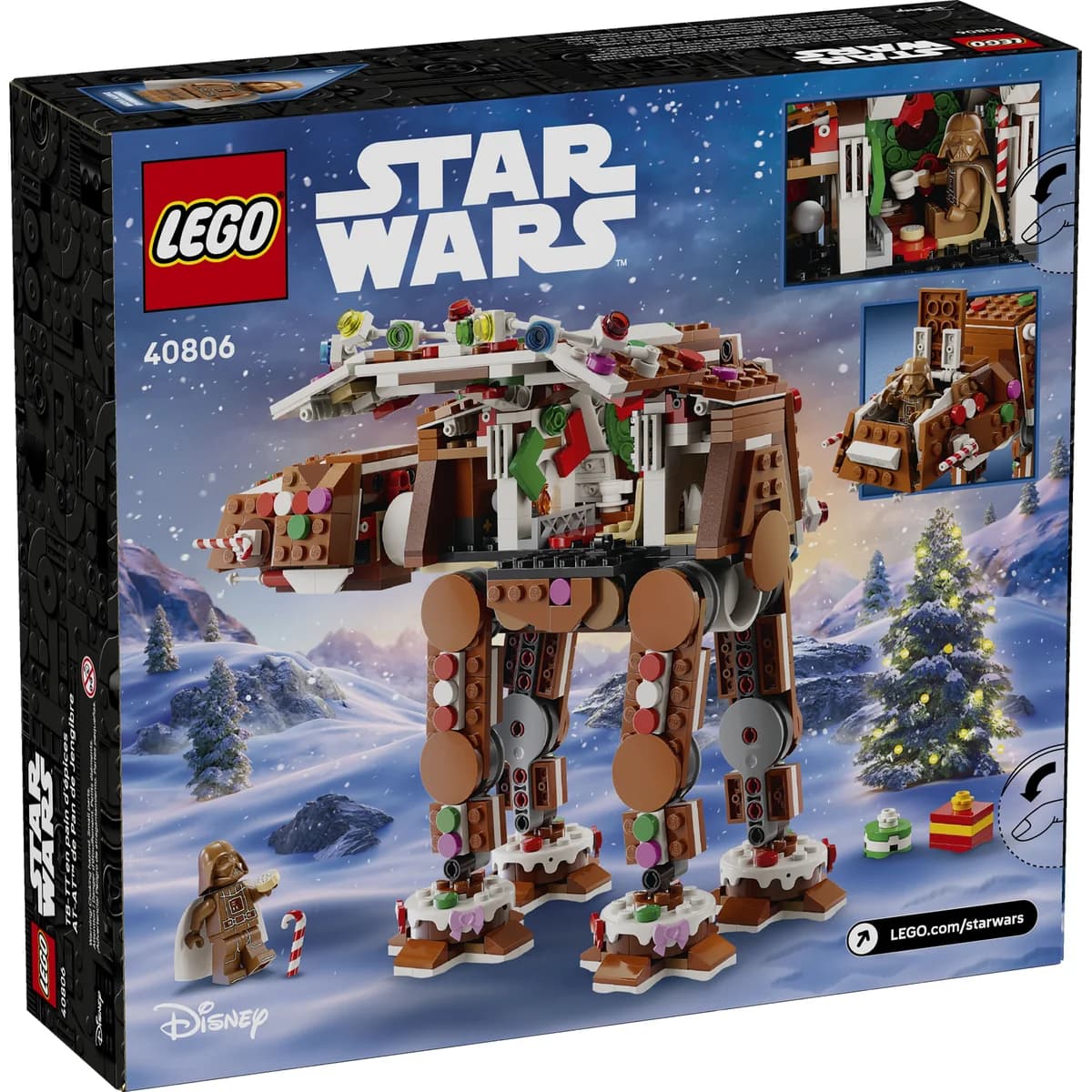 LEGO® Star Wars™ 40806 Piernikowy maszyna krocząca AT-AT, zdjęcie 2
