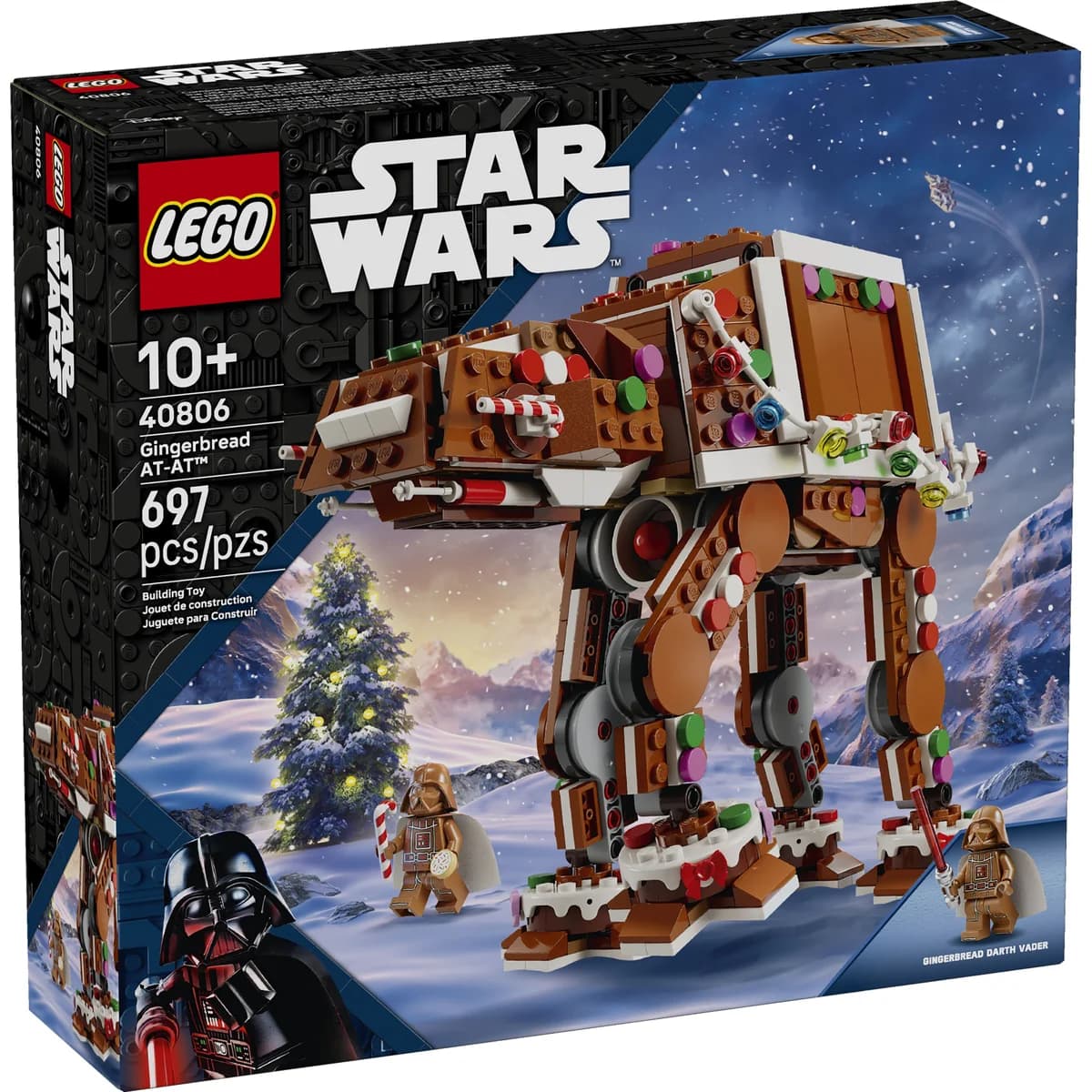 LEGO® Star Wars™ 40806 Piernikowy maszyna krocząca AT-AT, zdjęcie 3