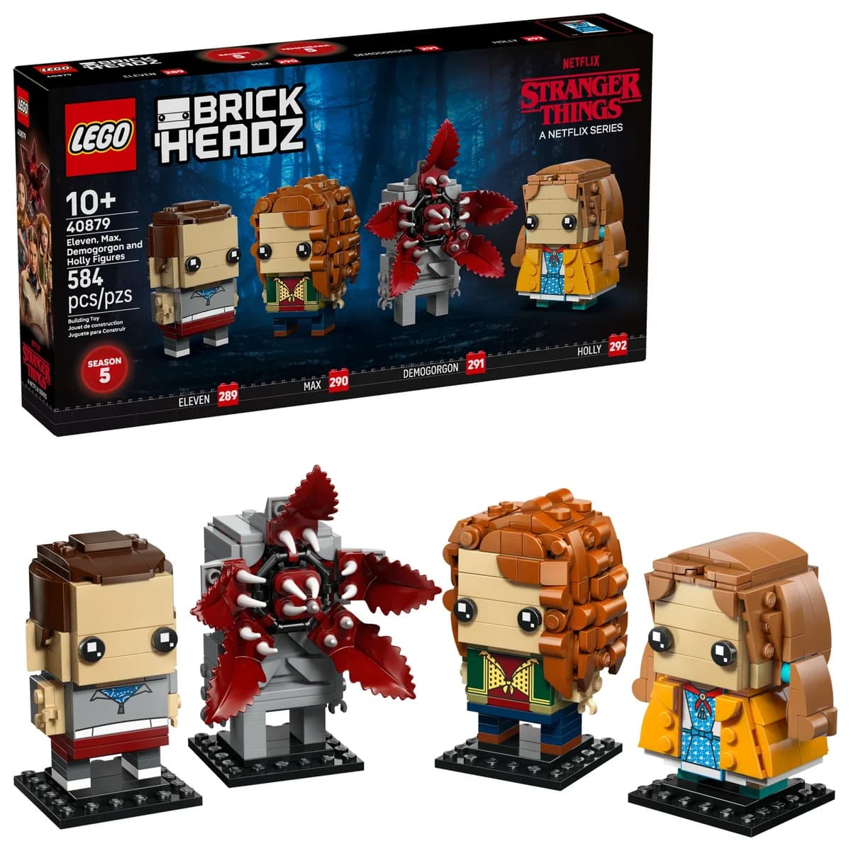 LEGO® BrickHeadz™ 40879 Stranger Things: Eleven, Max, Demogorgon i Holly, zdjęcie 5