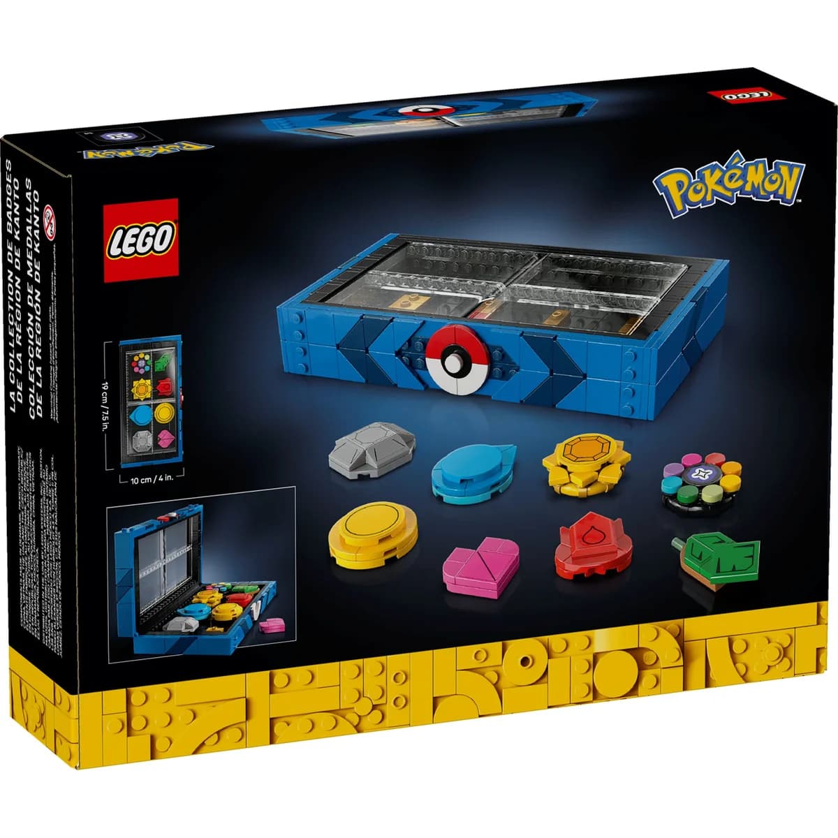 LEGO® Pokémon™ 40892 Kolekcja odznak z regionu Kanto, zdjęcie 2