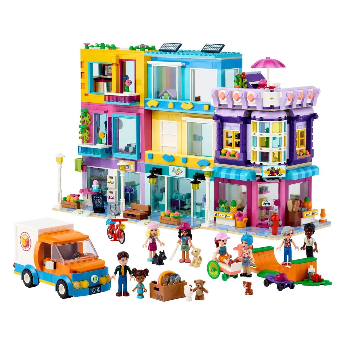 LEGO® Friends™ 41704 Budynki przy Głównej Ulicy