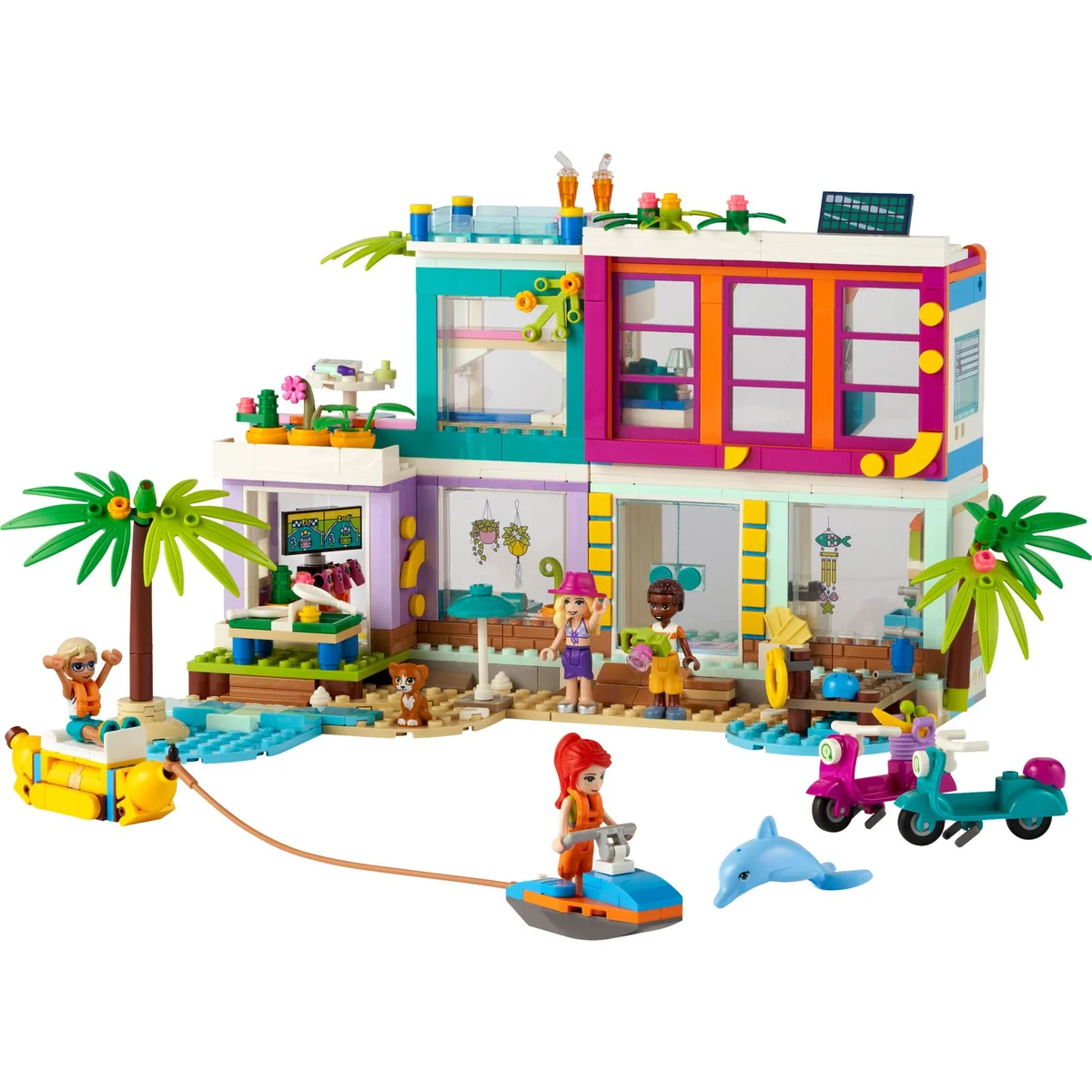 LEGO® Friends™ 41709 Wakacyjny domek na plaży