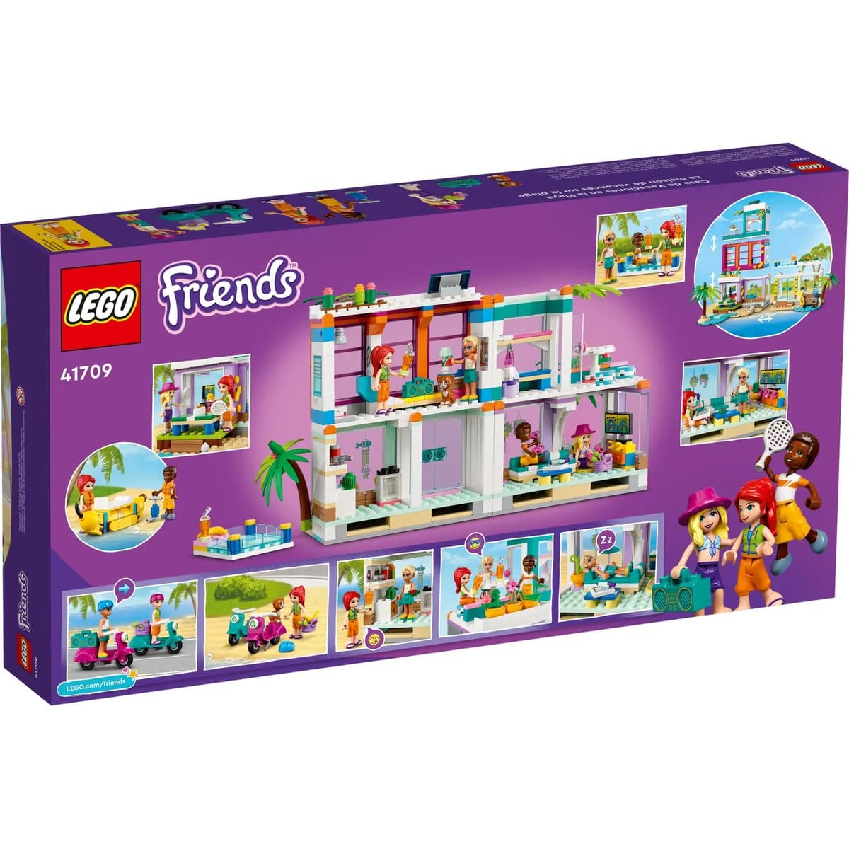 LEGO® Friends™ 41709 Wakacyjny domek na plaży, zdjęcie 3