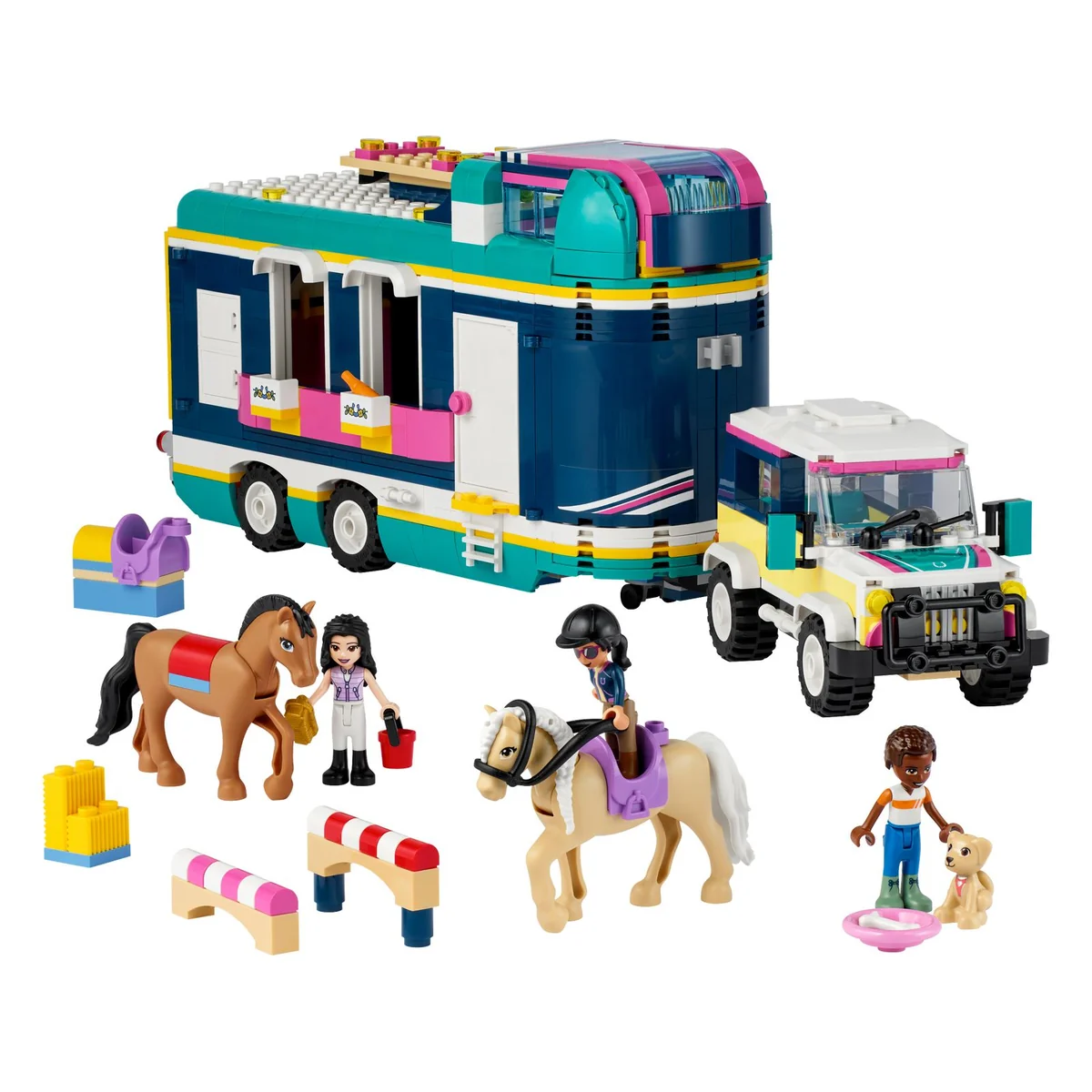 LEGO® Friends™ 41722 Przyczepa na wystawę koni