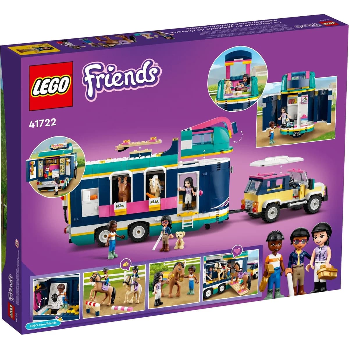 LEGO® Friends™ 41722 Przyczepa na wystawę koni, zdjęcie 2