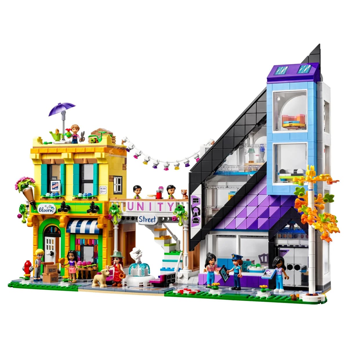 LEGO® Friends™ 41732 Śródmiejska kwiaciarnia i sklep wnętrzarski