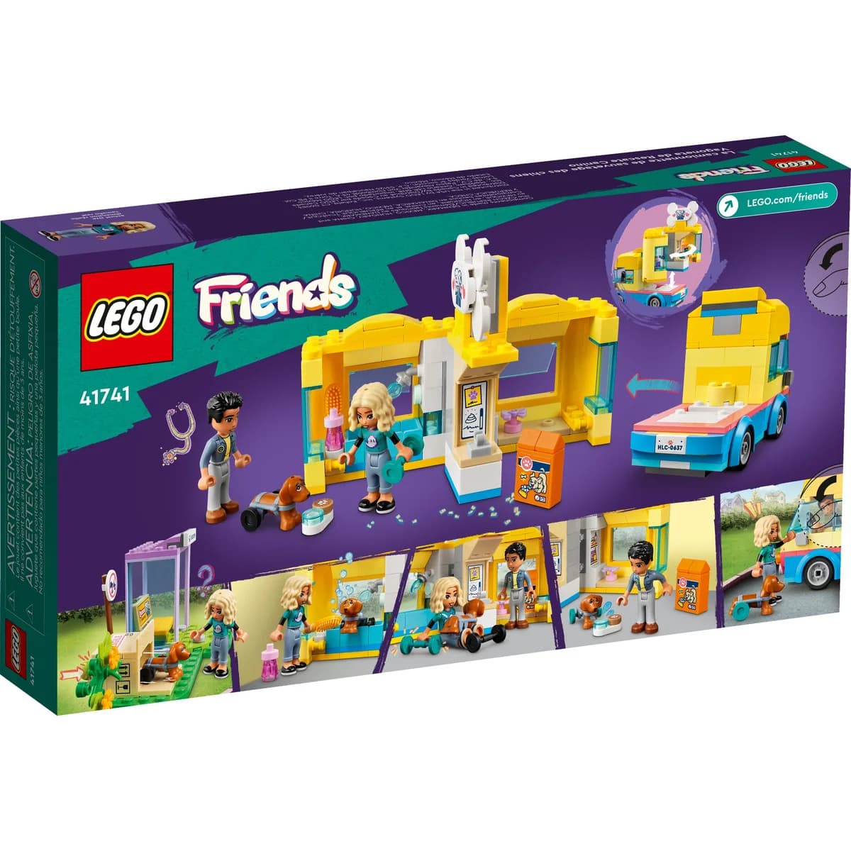 LEGO® Friends™ 41741 Furgonetka ratunkowa dla psów, zdjęcie 2