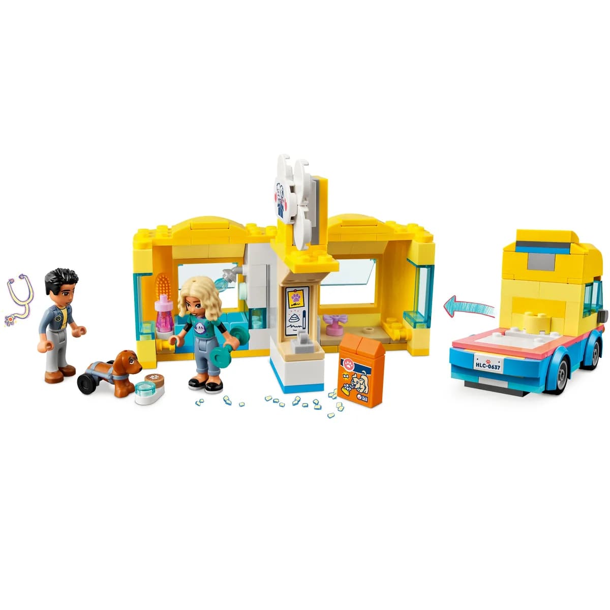 LEGO® Friends™ 41741 Furgonetka ratunkowa dla psów, zdjęcie 3