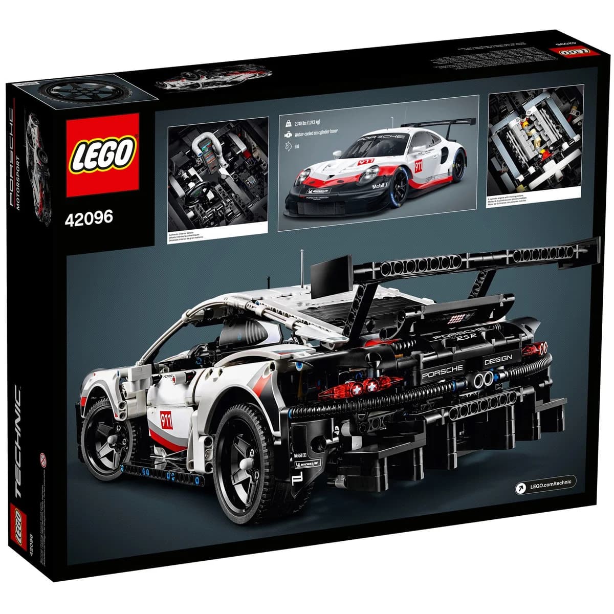 LEGO® Technic™ 42096 Porsche 911 RSR, zdjęcie 5