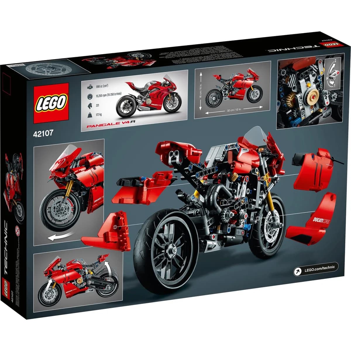 LEGO® Technic™ 42107 Ducati Panigale V4 R, zdjęcie 5