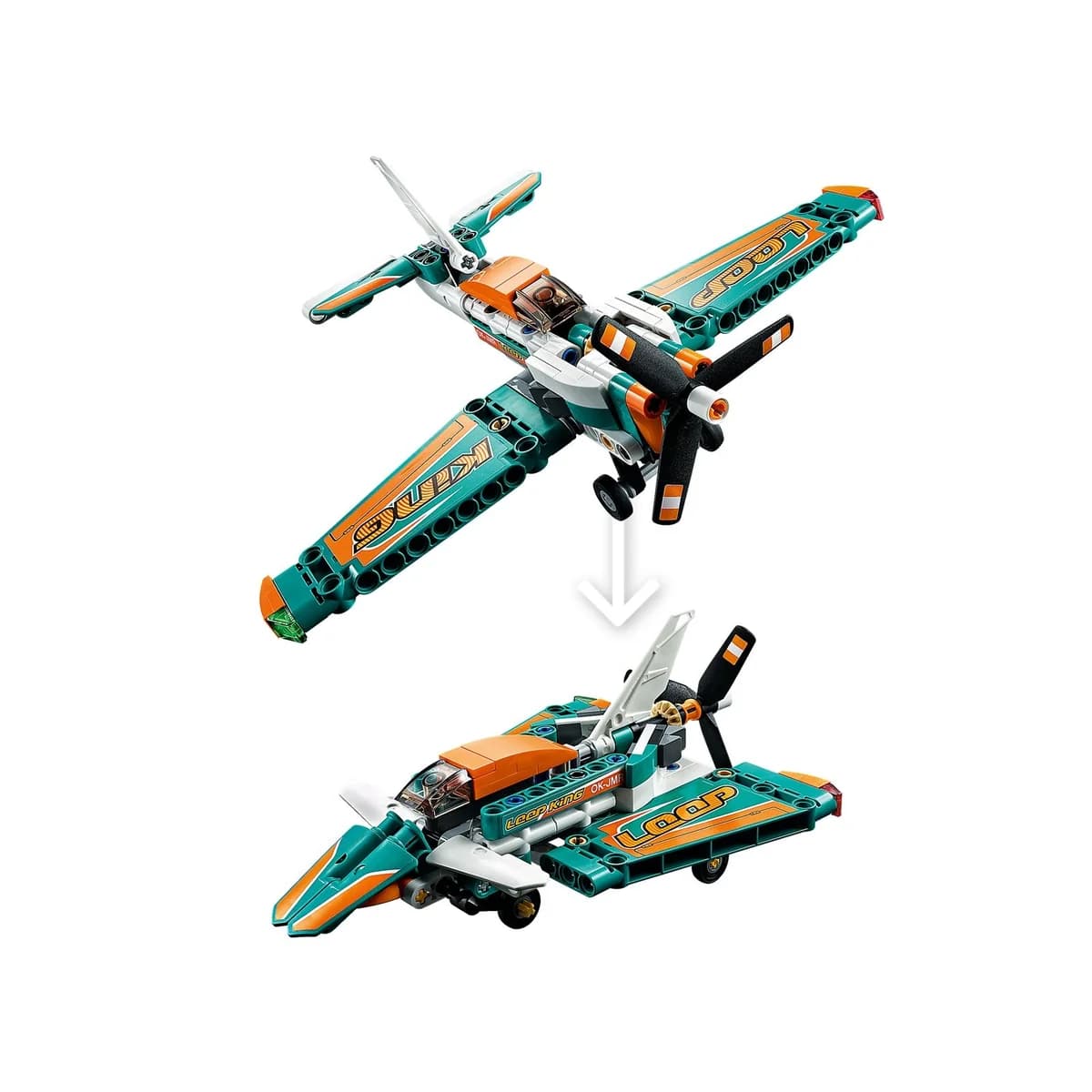 LEGO® Technic™ 42117 Samolot Wyścigowy, zdjęcie 4