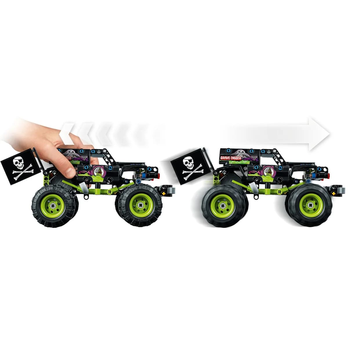 LEGO® Technic™ 42118 Monster Jam Grave Digger, zdjęcie 3