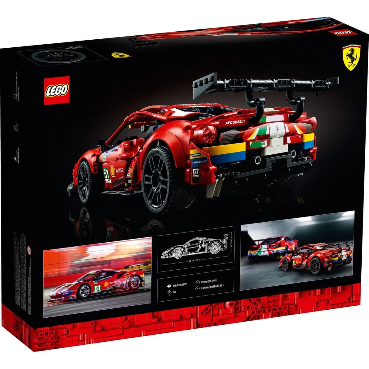 LEGO® Technic™ 42125 Ferrari 488 GTE 'AF Corse #51', zdjęcie 5