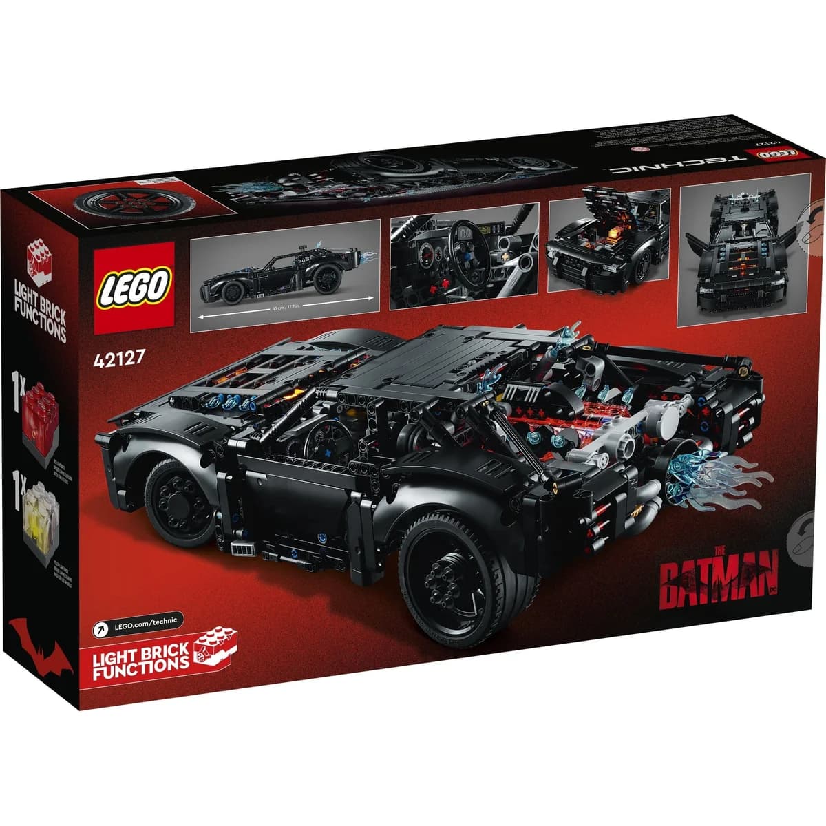 LEGO® Technic™ 42127 The Batman – Batmobil, zdjęcie 2