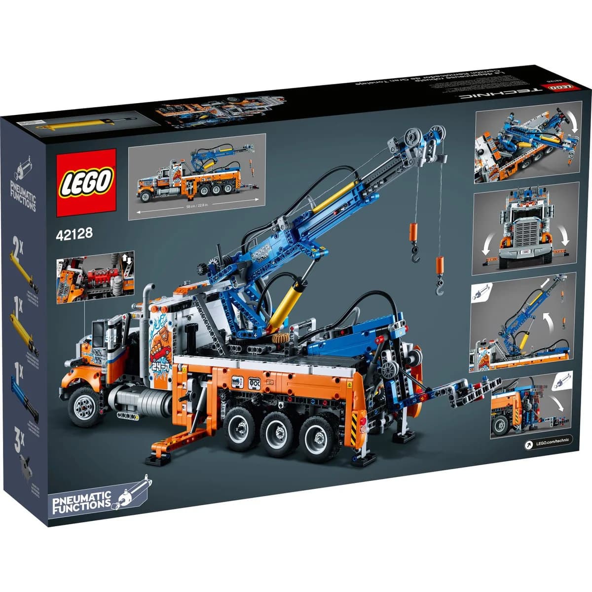 LEGO® Technic™ 42128 Ciężki Samochód Pomocy Drogowej, zdjęcie 3