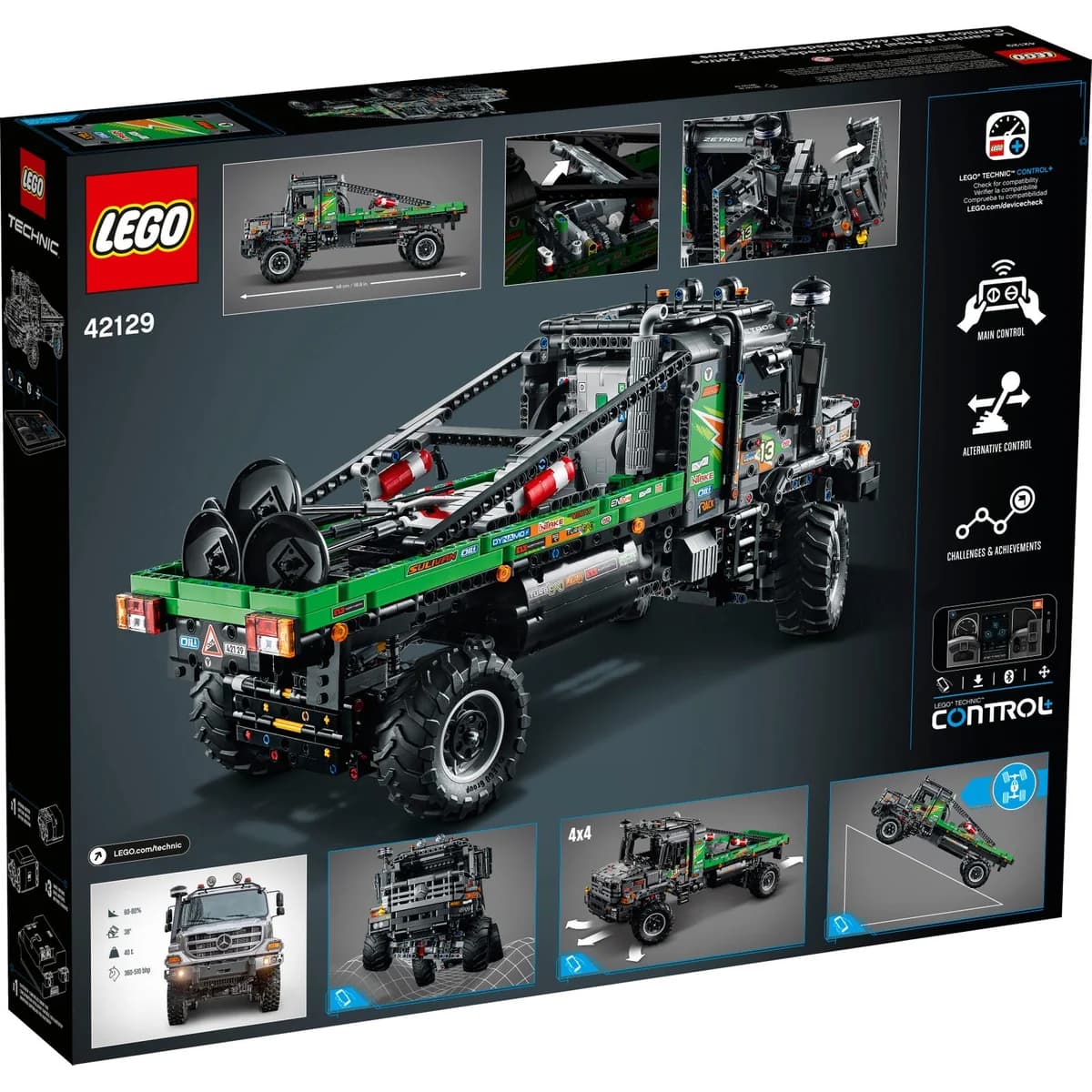 LEGO® Technic™ 42129 Ciężarówka Mercedes-Benz Zetros z napędem na 4 koła, zdjęcie 3