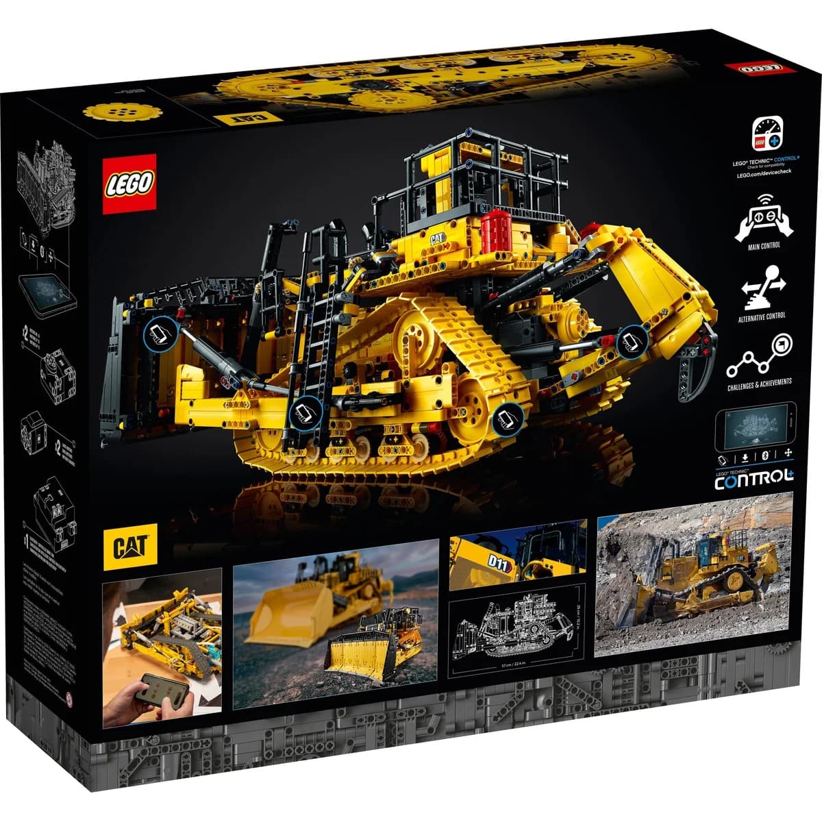 LEGO® Technic™ 42131 Buldożer Cat® D11 sterowany aplikacją, zdjęcie 2