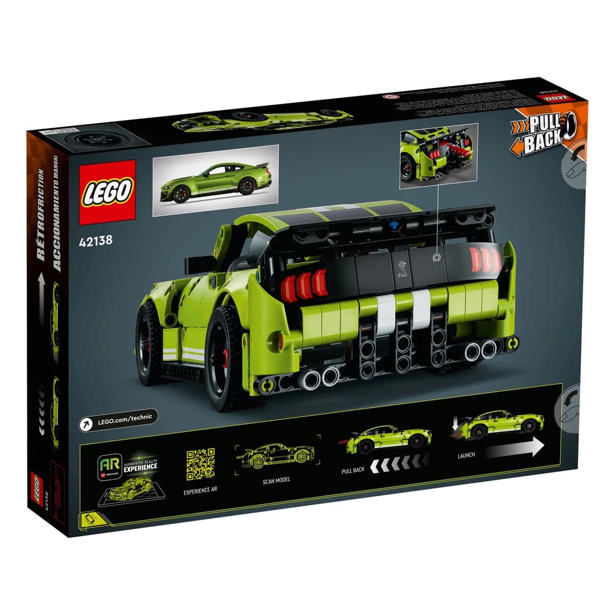 LEGO® Technic™ 42138 Ford Mustang Shelby GT500, zdjęcie 2