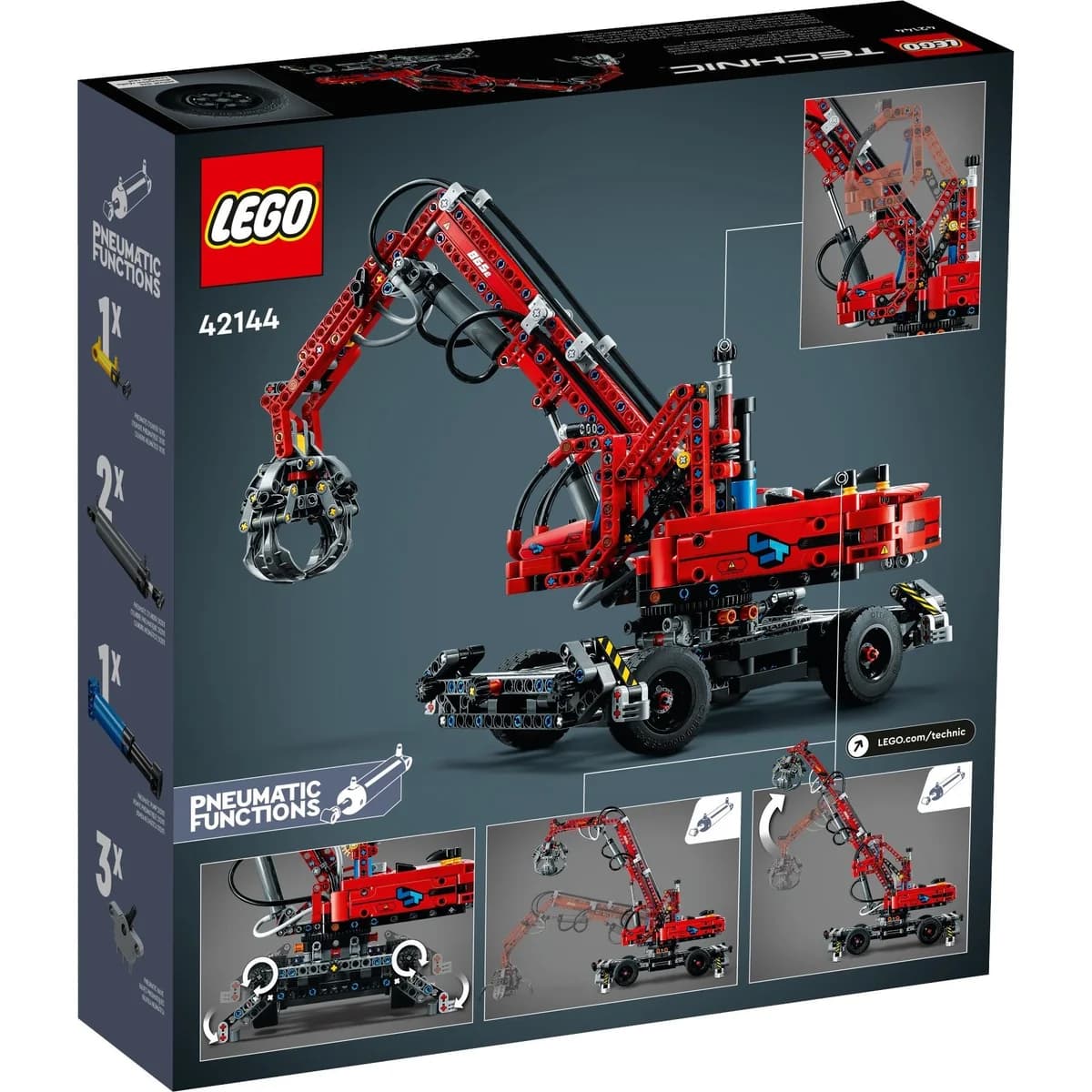 LEGO® Technic™ 42144 Dźwig z chwytakiem, zdjęcie 2