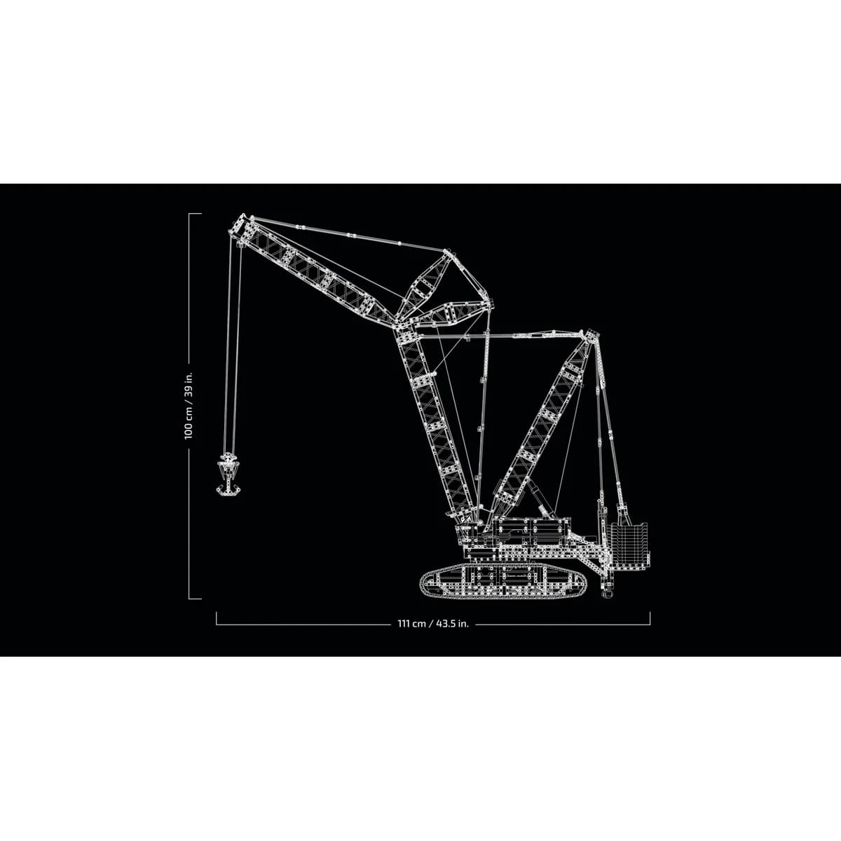 LEGO® Technic™ 42146 Żuraw Gąsienicowy Liebherr Lr 13000, zdjęcie 5