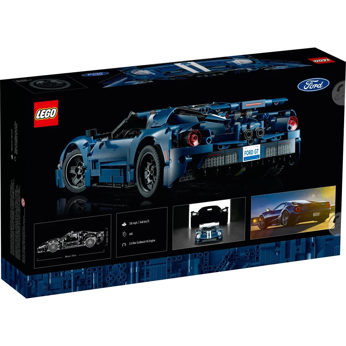 LEGO® Technic™ 42154 Ford Gt, Wersja z 2022 Roku, zdjęcie 2