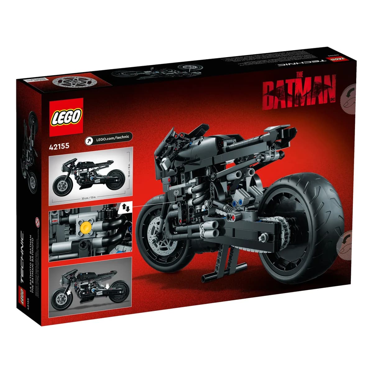 LEGO® Technic™ 42155 The Batman – Batcycle, zdjęcie 2