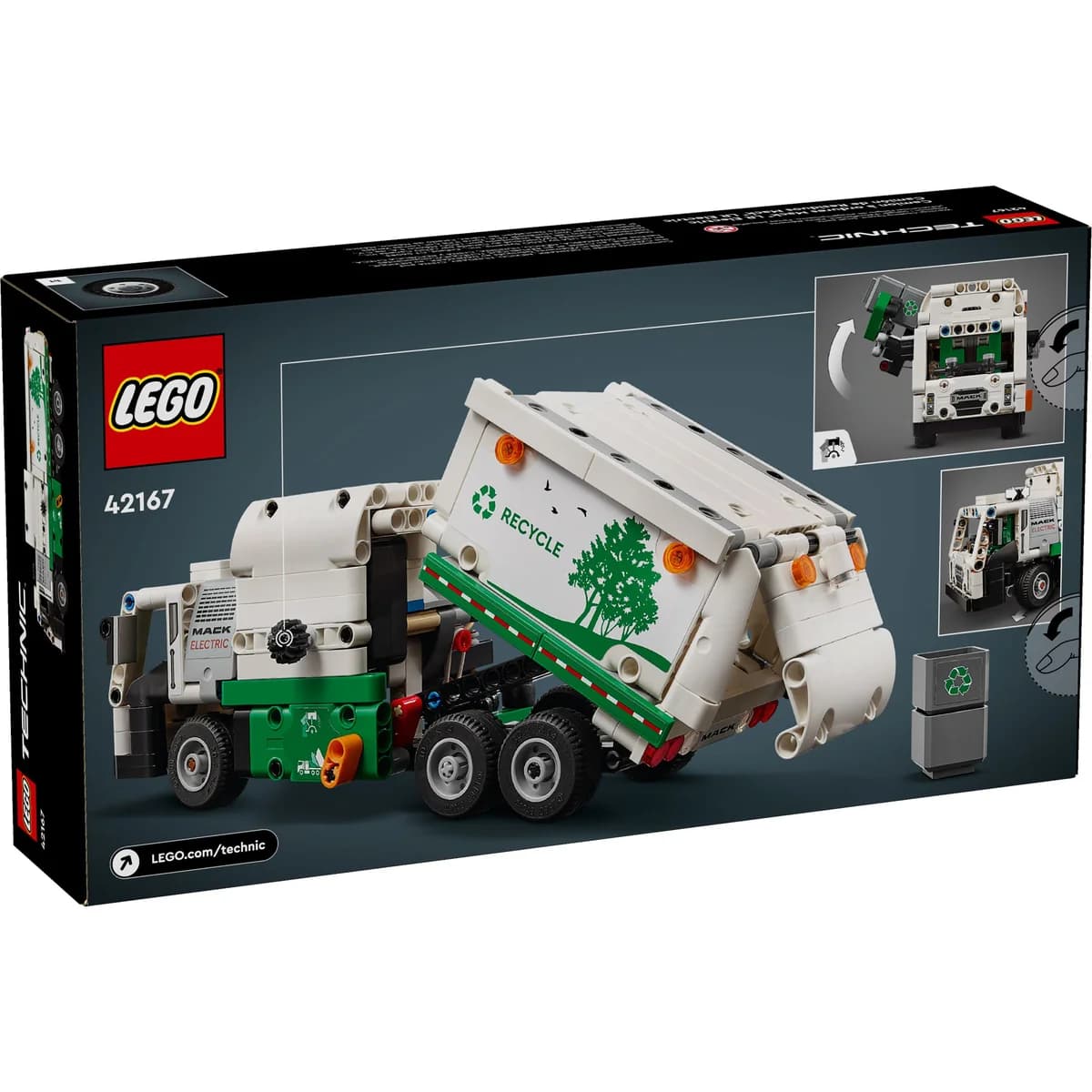 LEGO® Technic™ 42167 Śmieciarka Mack® Lr Electric, zdjęcie 2