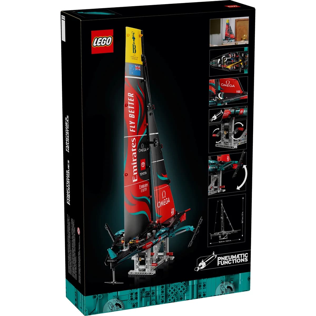 LEGO® Technic™ 42174 Jacht Emirates Team New Zealand Ac75, zdjęcie 2