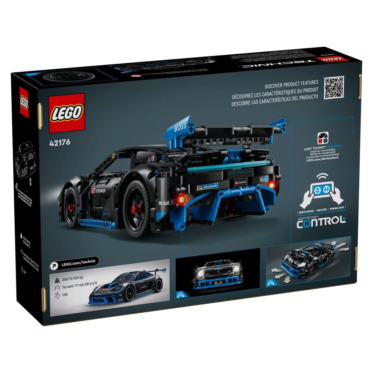 LEGO® Technic™ 42176 Samochód Wyścigowy Porsche Gt4 E-Performance, zdjęcie 2