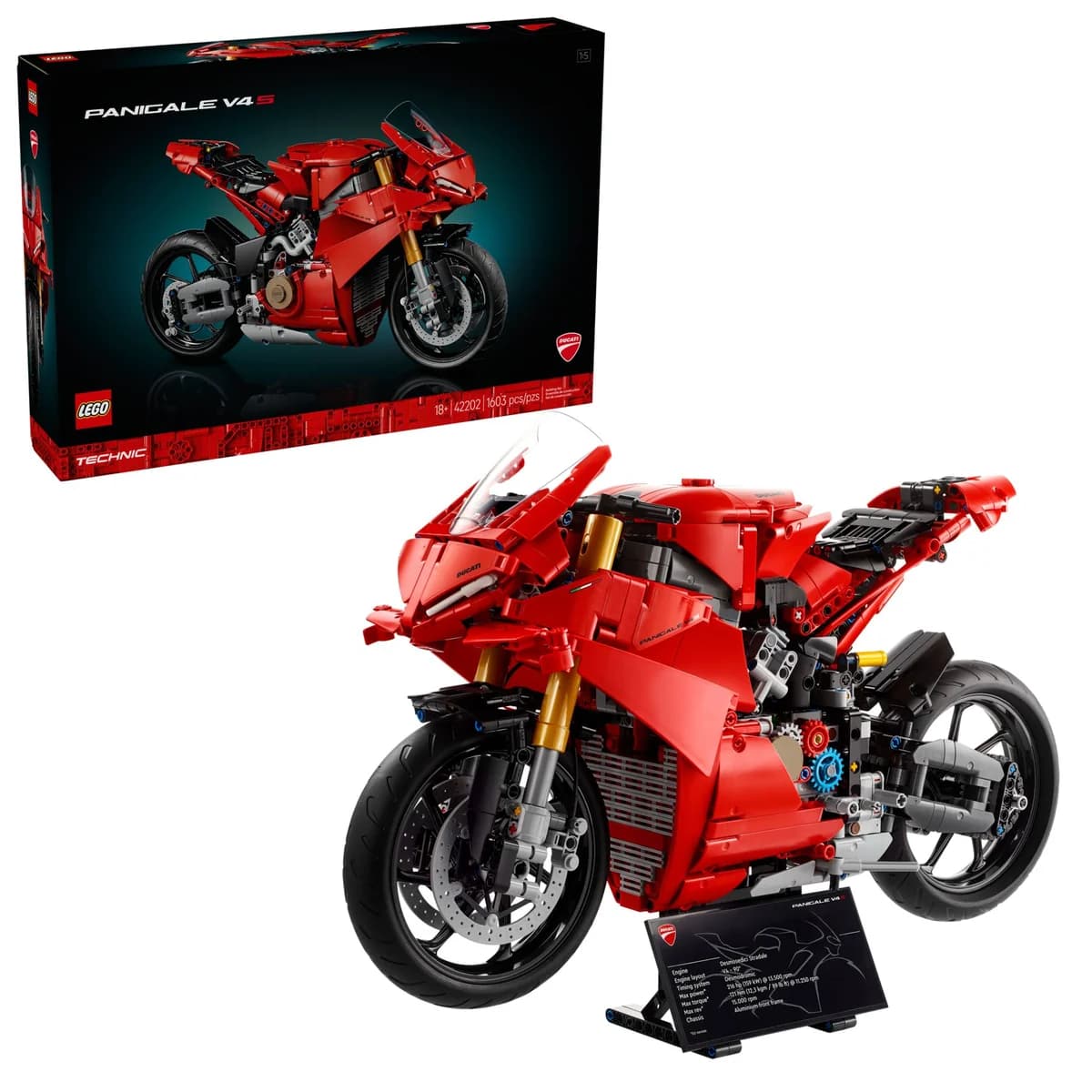 LEGO® Technic™ 42202 Motocykl Ducati Panigale V4 S, zdjęcie 5