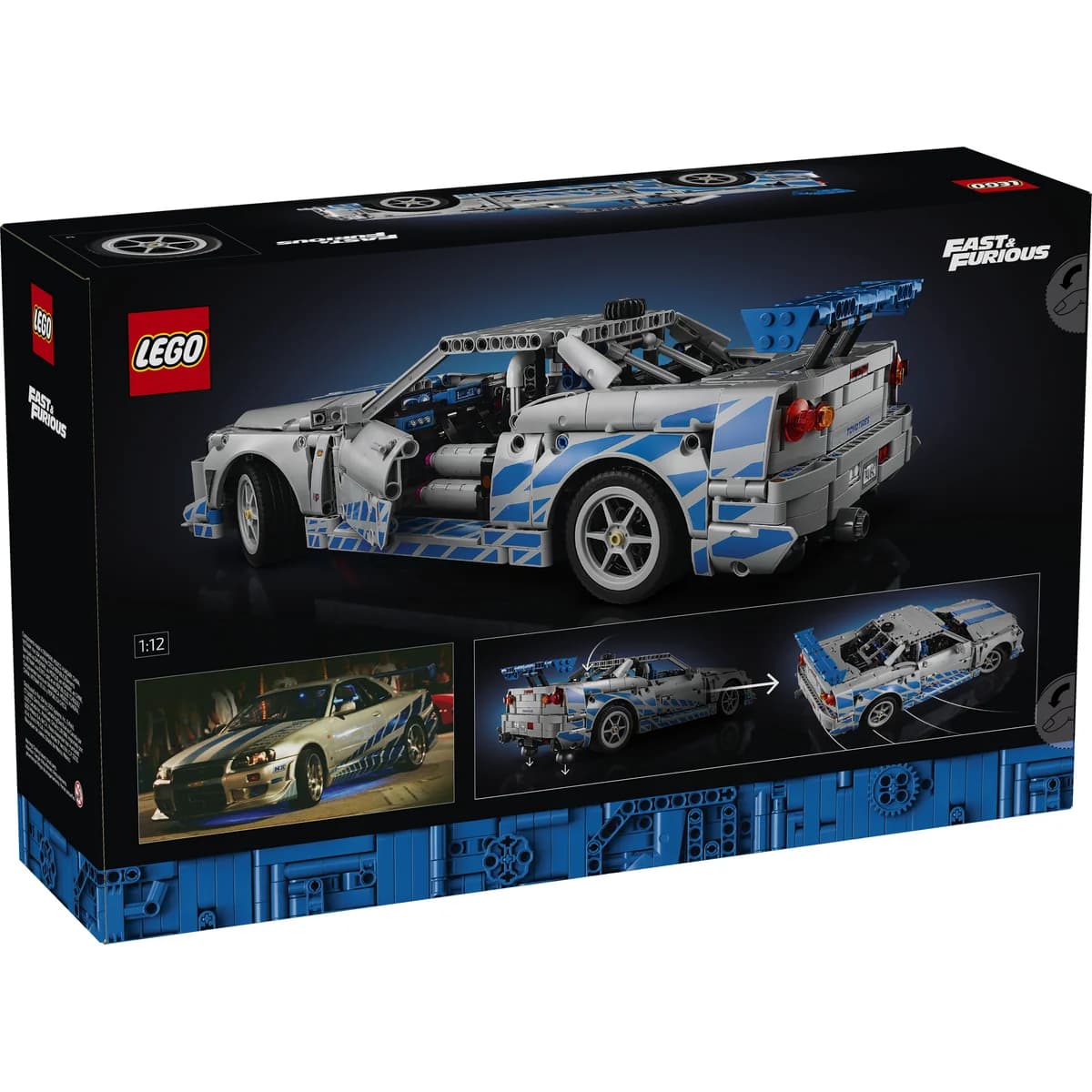 LEGO® Technic™ 42210 Samochód Nissan Skyline Gt-R (R34) z Filmu Za Szybcy, Za Wściekli, zdjęcie 2