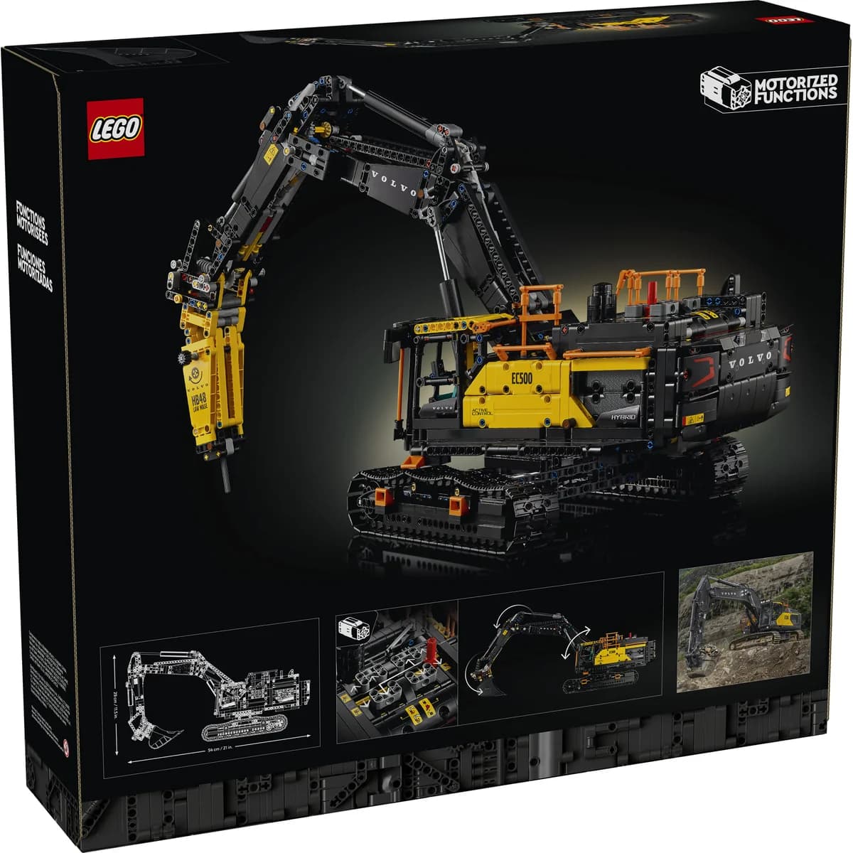 LEGO® Technic™ 42215 Koparka Volvo Ec500 Hybrid, zdjęcie 2