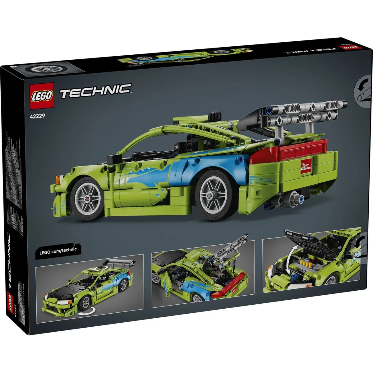 LEGO® Technic™ 42229 Samochód Fast And Furious Mitsubishi Eclipse, zdjęcie 2