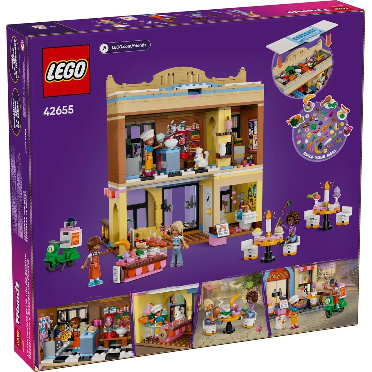 LEGO® Friends™ 42655 Restauracja i Szkoła Gotowania, zdjęcie 2