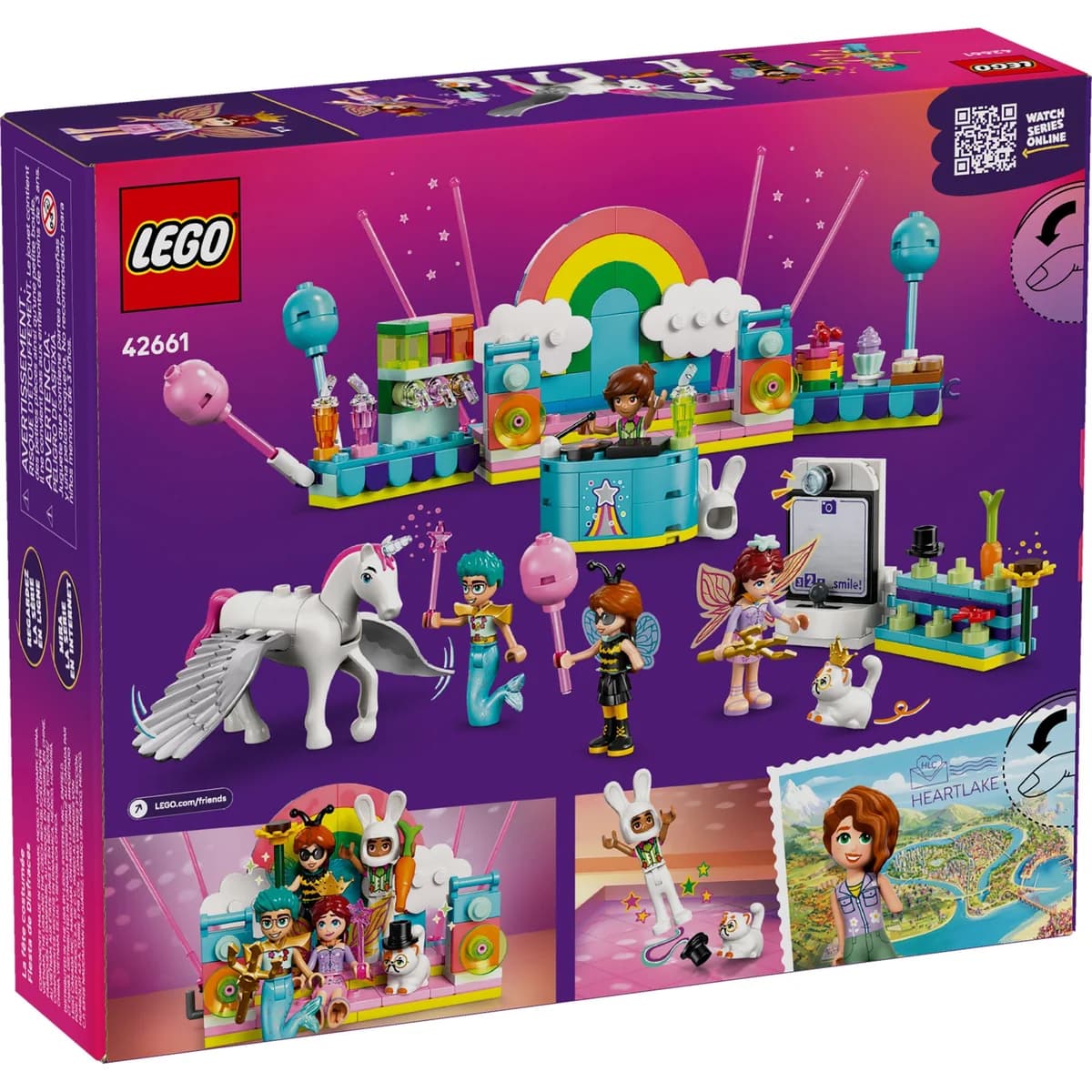 LEGO® Friends™ 42661 Bal Przebierańców z Jednorożcem i Wróżką, zdjęcie 2