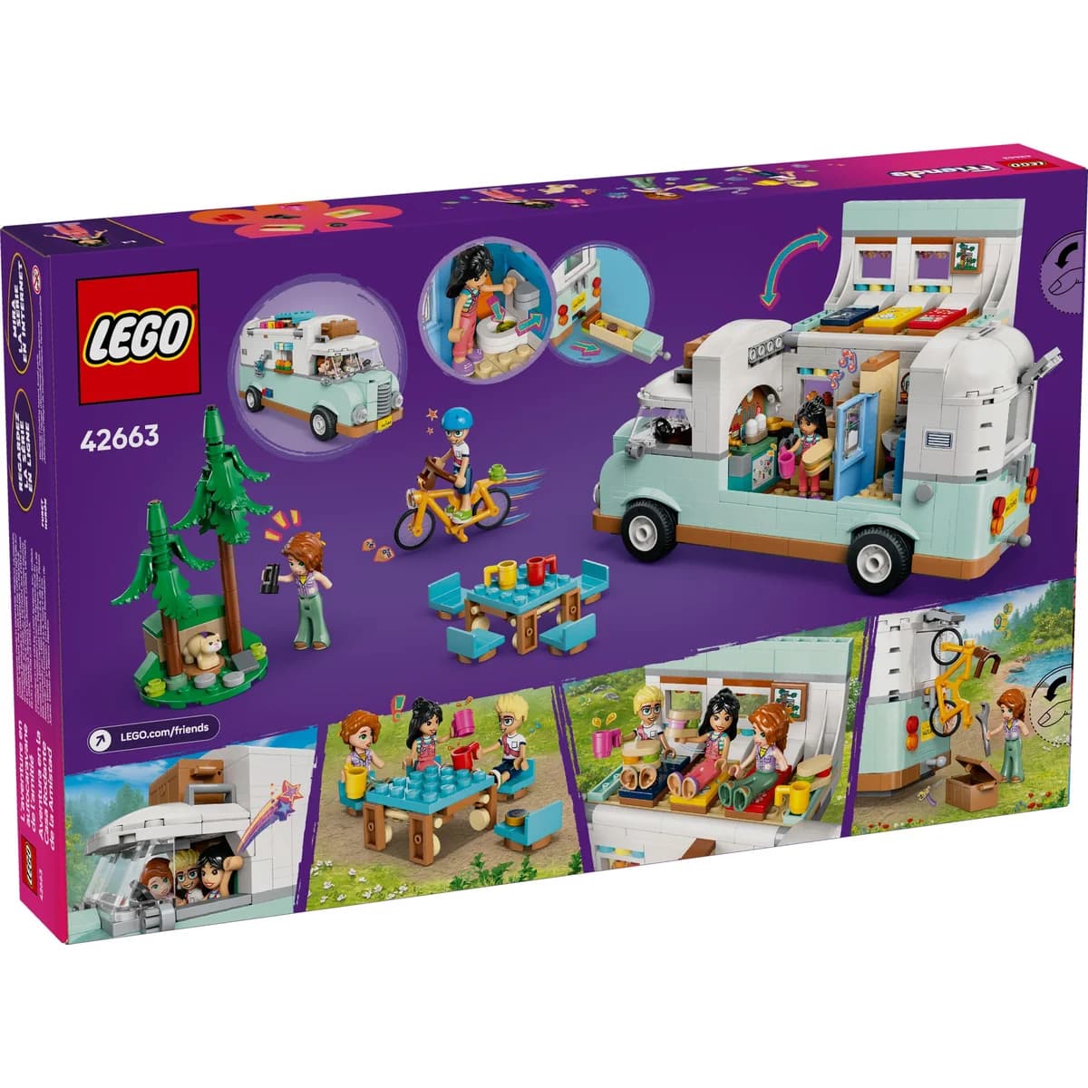 LEGO® Friends™ 42663 Przygoda w Kamperze Przyjaciół, zdjęcie 2