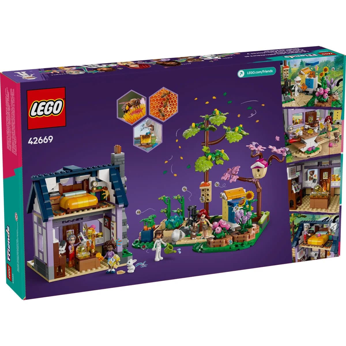 LEGO® Friends™ 42669 Dom Pszczelarzy i Kwiatowy Ogród, zdjęcie 2