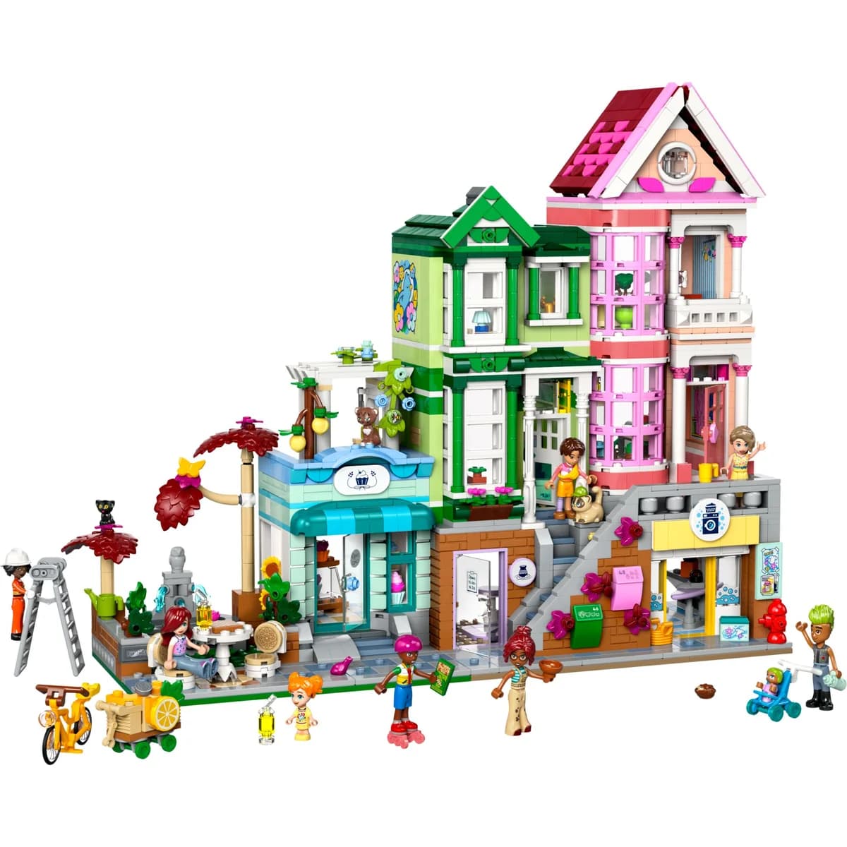 LEGO® Friends™ 42670 Mieszkania i Sklepy w Mieście Heartlake