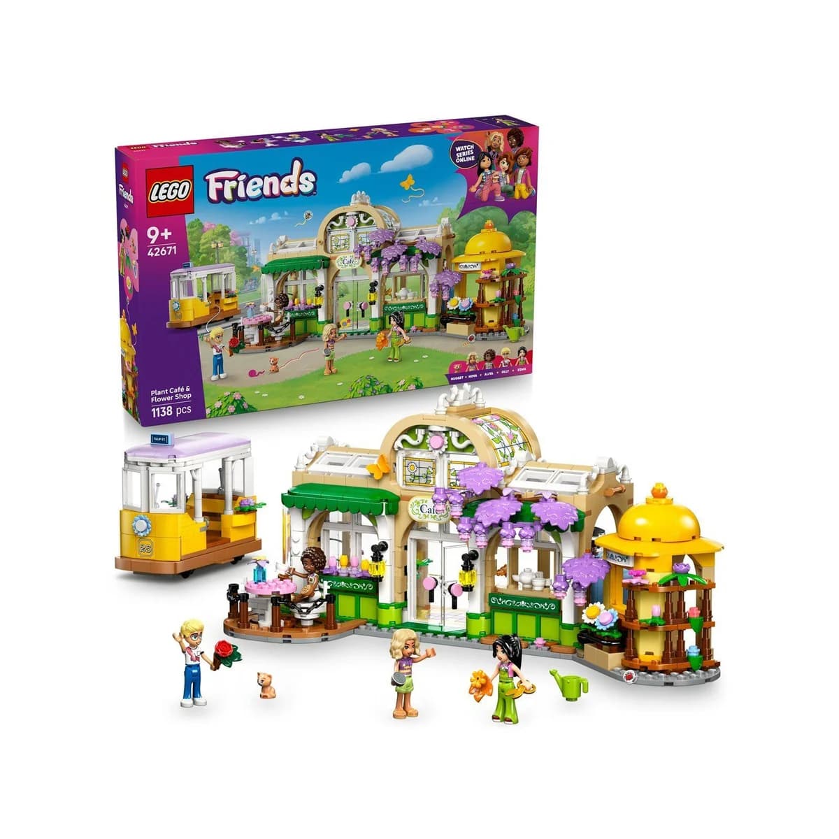 LEGO® Friends™ 42671 Zielona Kawiarnia i Kwiaciarnia, zdjęcie 5
