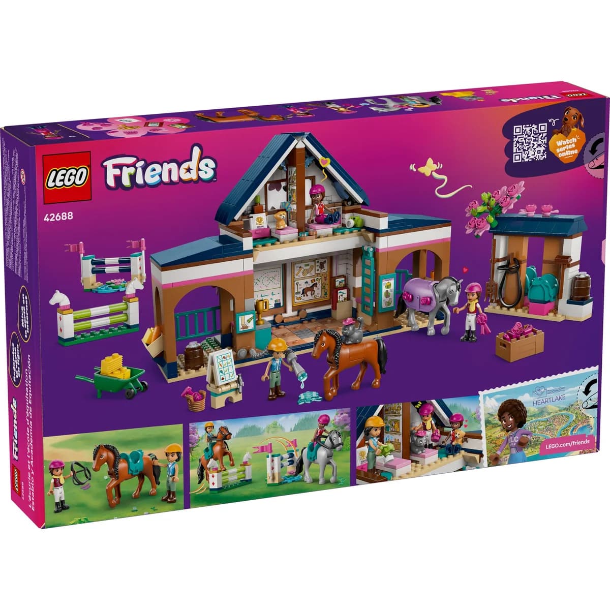 LEGO® Friends™ 42688 Stadnina i Szkółka Jeździecka, zdjęcie 2