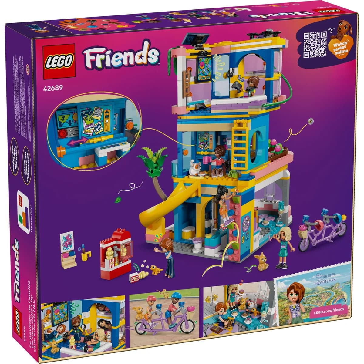 LEGO® Friends™ 42689 Domek Klubu Przyjaciół z Heartlake, zdjęcie 2