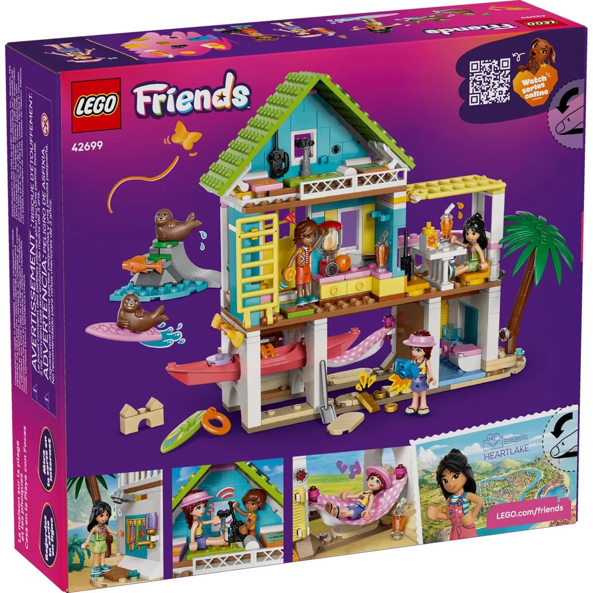 LEGO® Friends™ 42699 Domek na Plaży z Fokami, zdjęcie 2