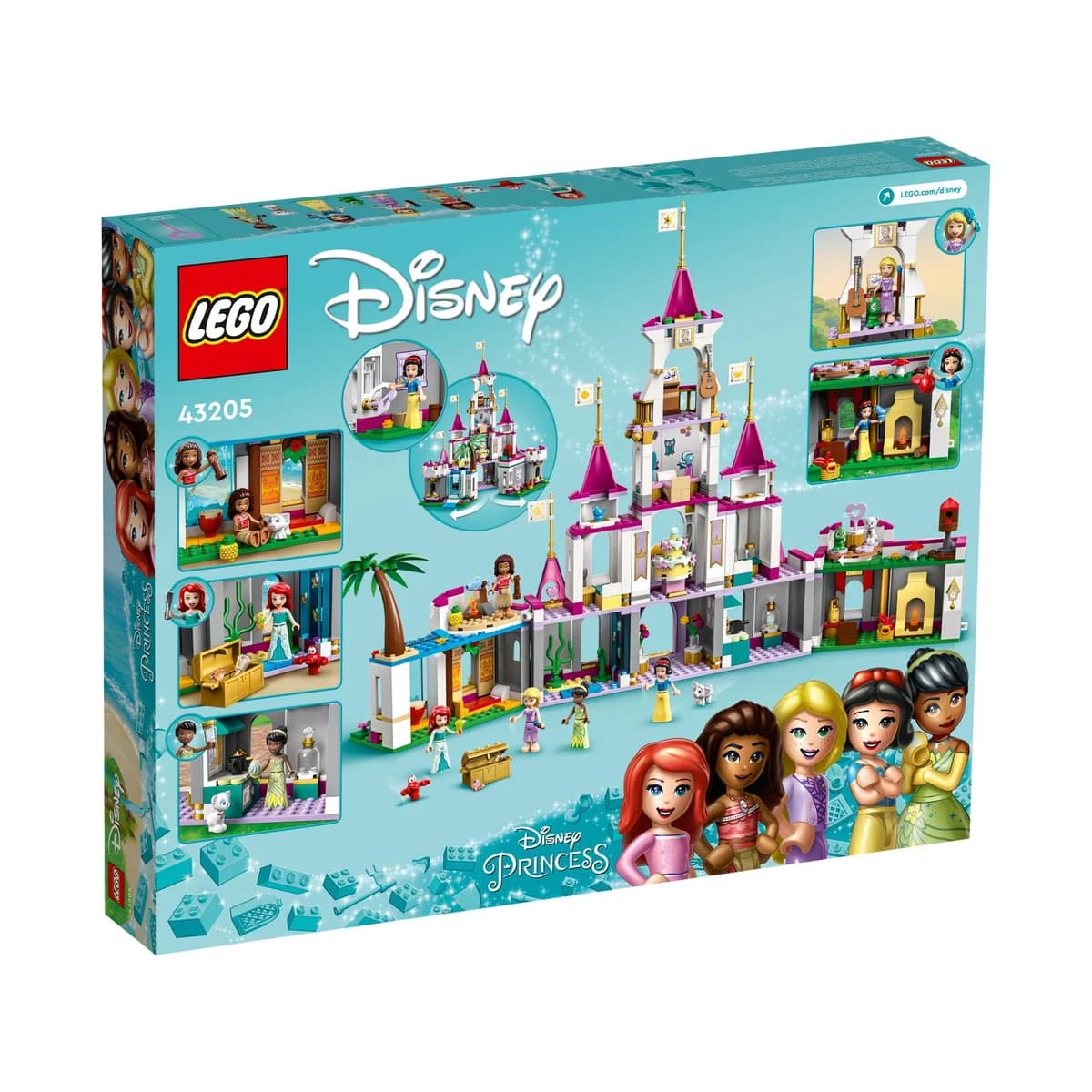 LEGO® Disney™ 43205 Zamek Wspaniałych Przygód, zdjęcie 3