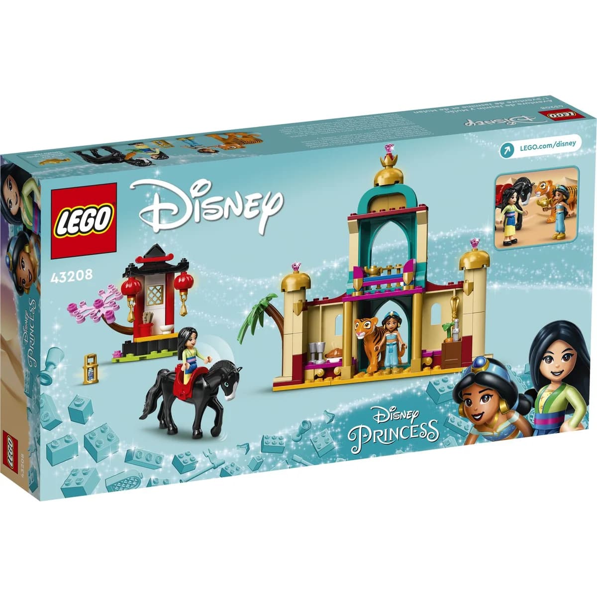 LEGO® Disney™ 43208 Przygoda Dżasminy i Mulan, zdjęcie 2