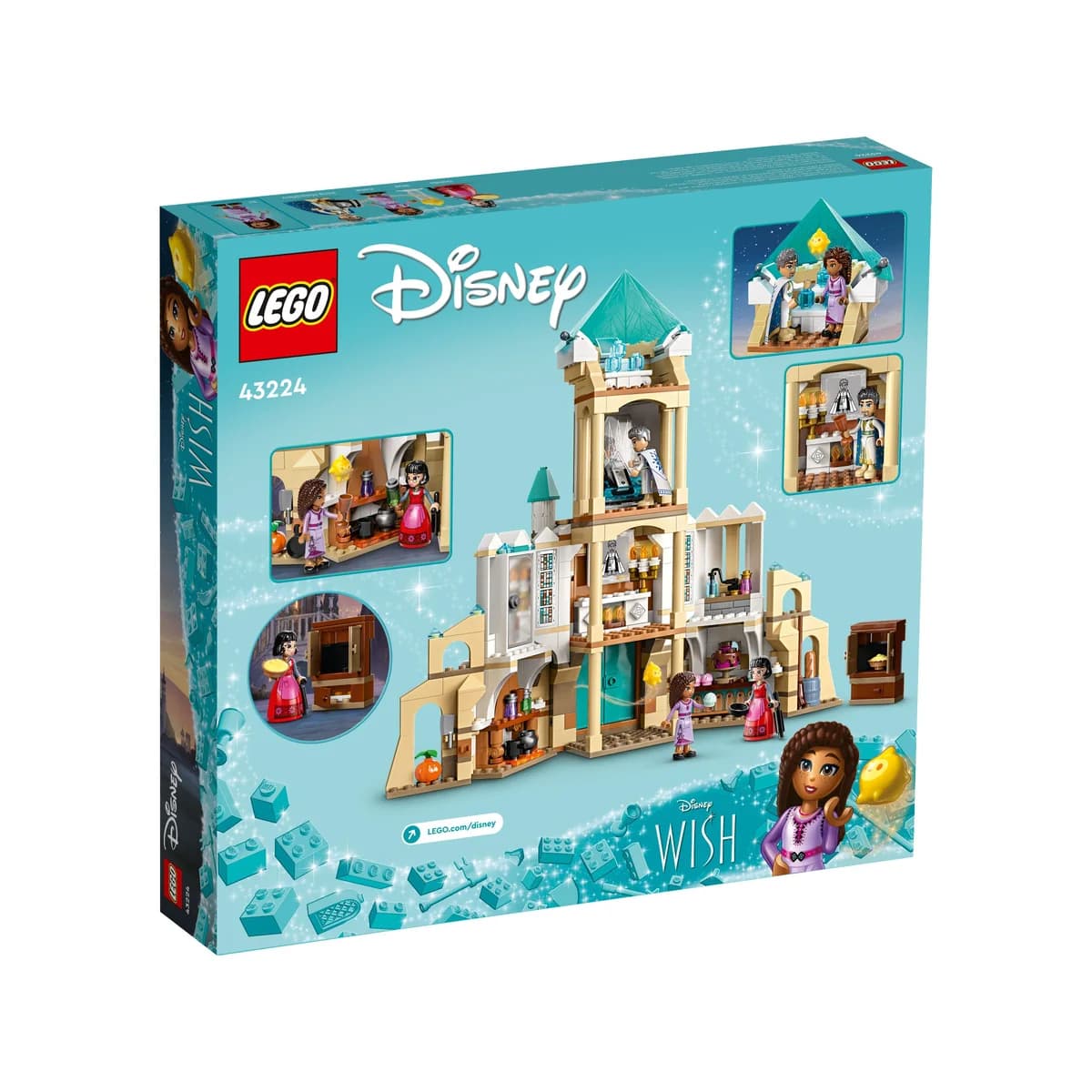 LEGO® Disney™ 43224 Zamek Króla Magnifico, zdjęcie 2