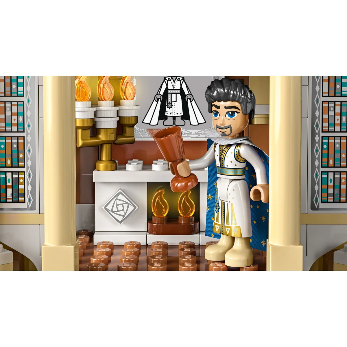 LEGO® Disney™ 43224 Zamek Króla Magnifico, zdjęcie 5