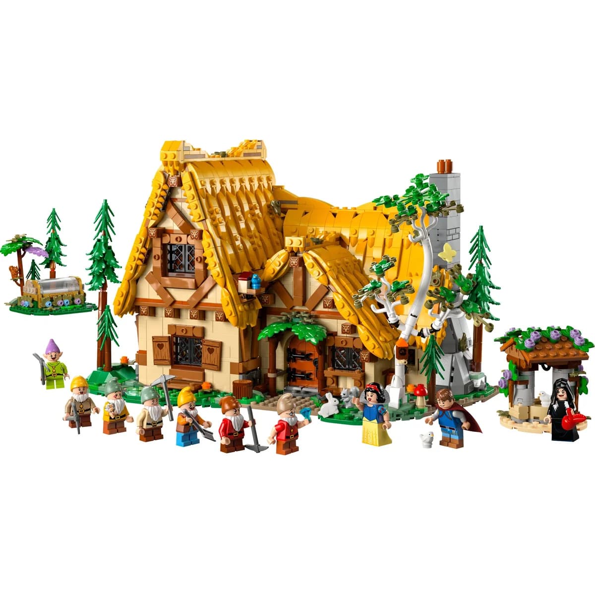 LEGO® Disney™ 43242 Chatka Królewny Śnieżki i Siedmiu Krasnoludków