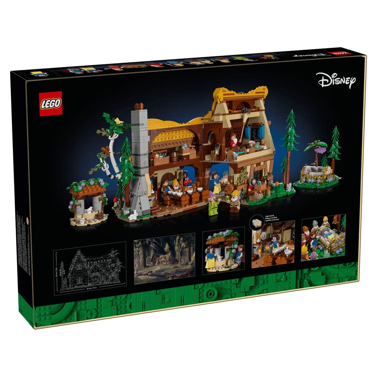LEGO® Disney™ 43242 Chatka Królewny Śnieżki i Siedmiu Krasnoludków, zdjęcie 2
